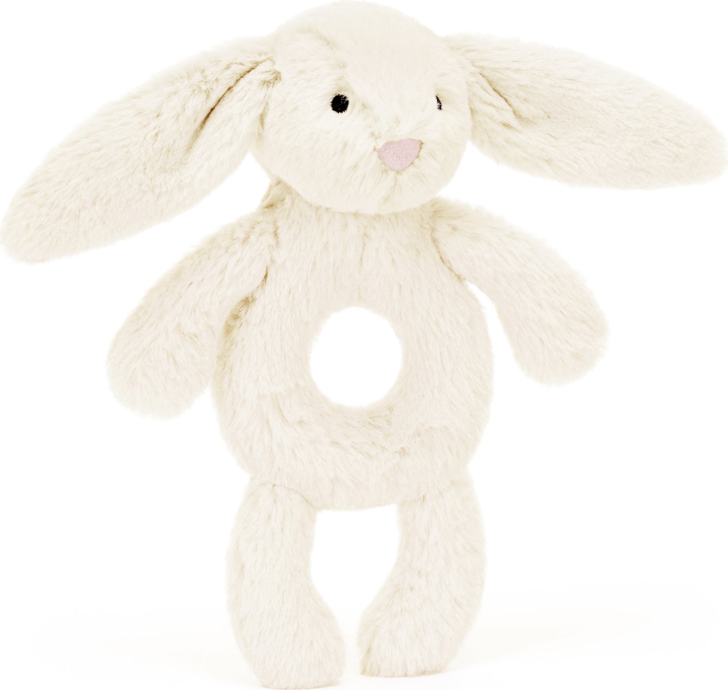 Bashful Cream Bunny Ring Rattle