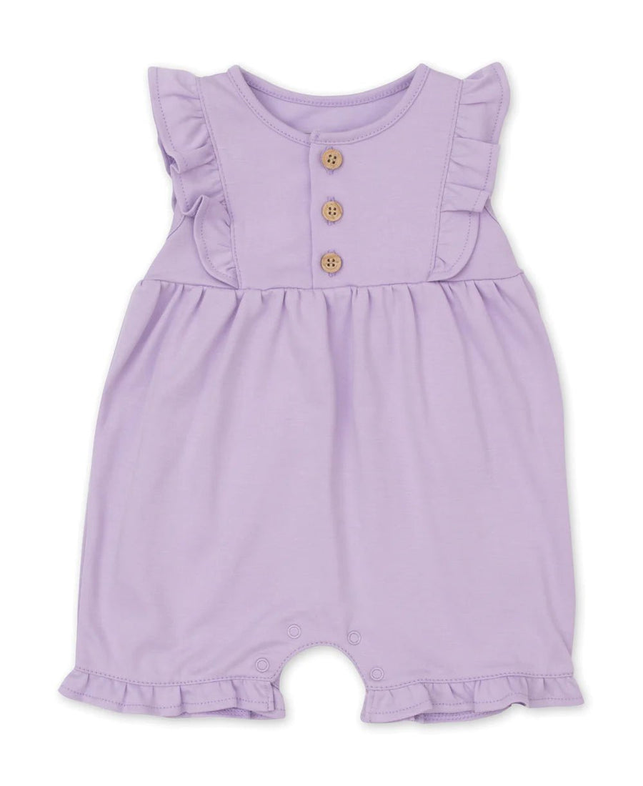 Dazzling Mermaid Short Playsuit - Lilac