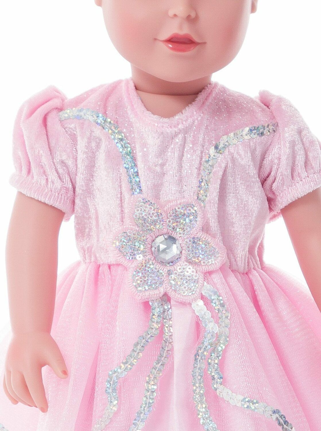 Doll Dress Royal Pink Princess - Ages 3+