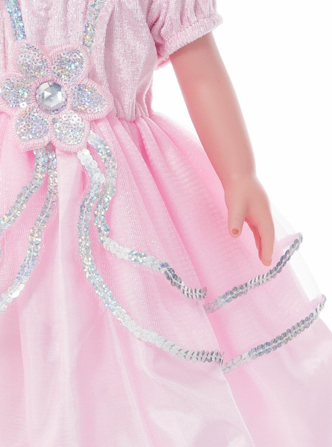 Doll Dress Royal Pink Princess - Ages 3+