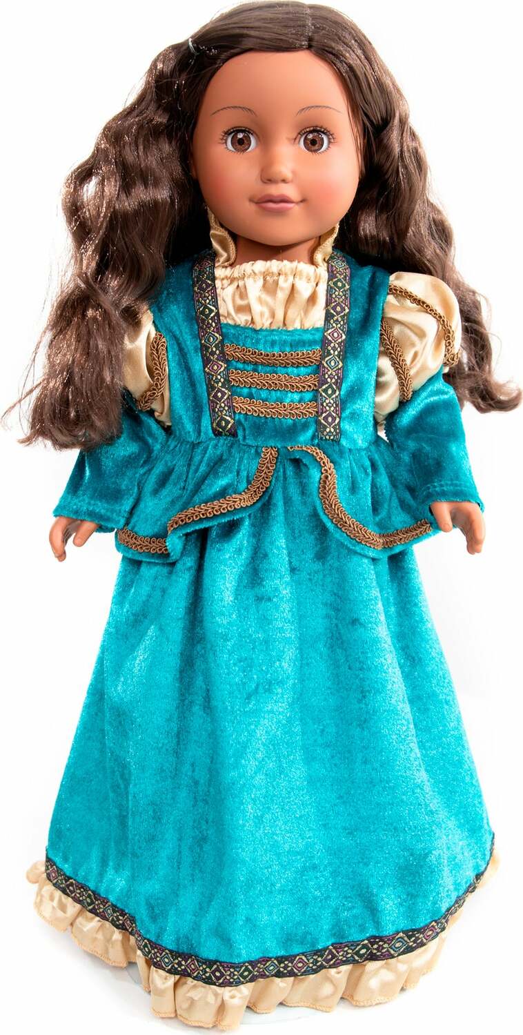 Doll Dress Medieval Princess - Ages 3+