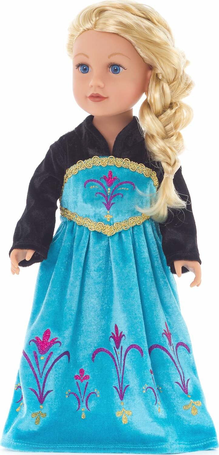 Doll Dress Ice Coronation - Ages 3+