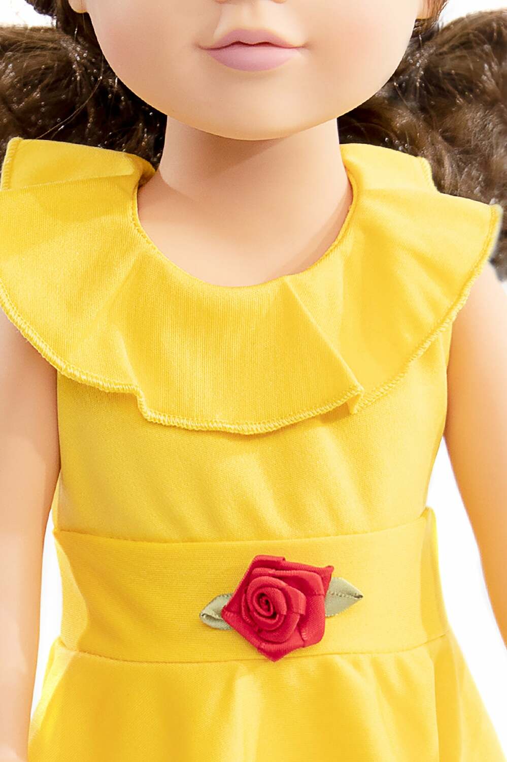 Doll Dress Yellow Beauty Twirl - Ages 3+