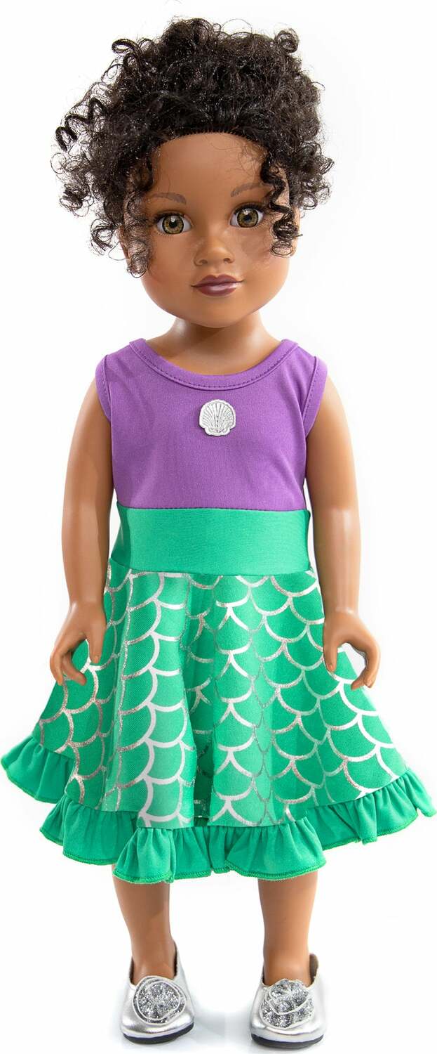 Doll Dress Mermaid Twirl - Ages 3+