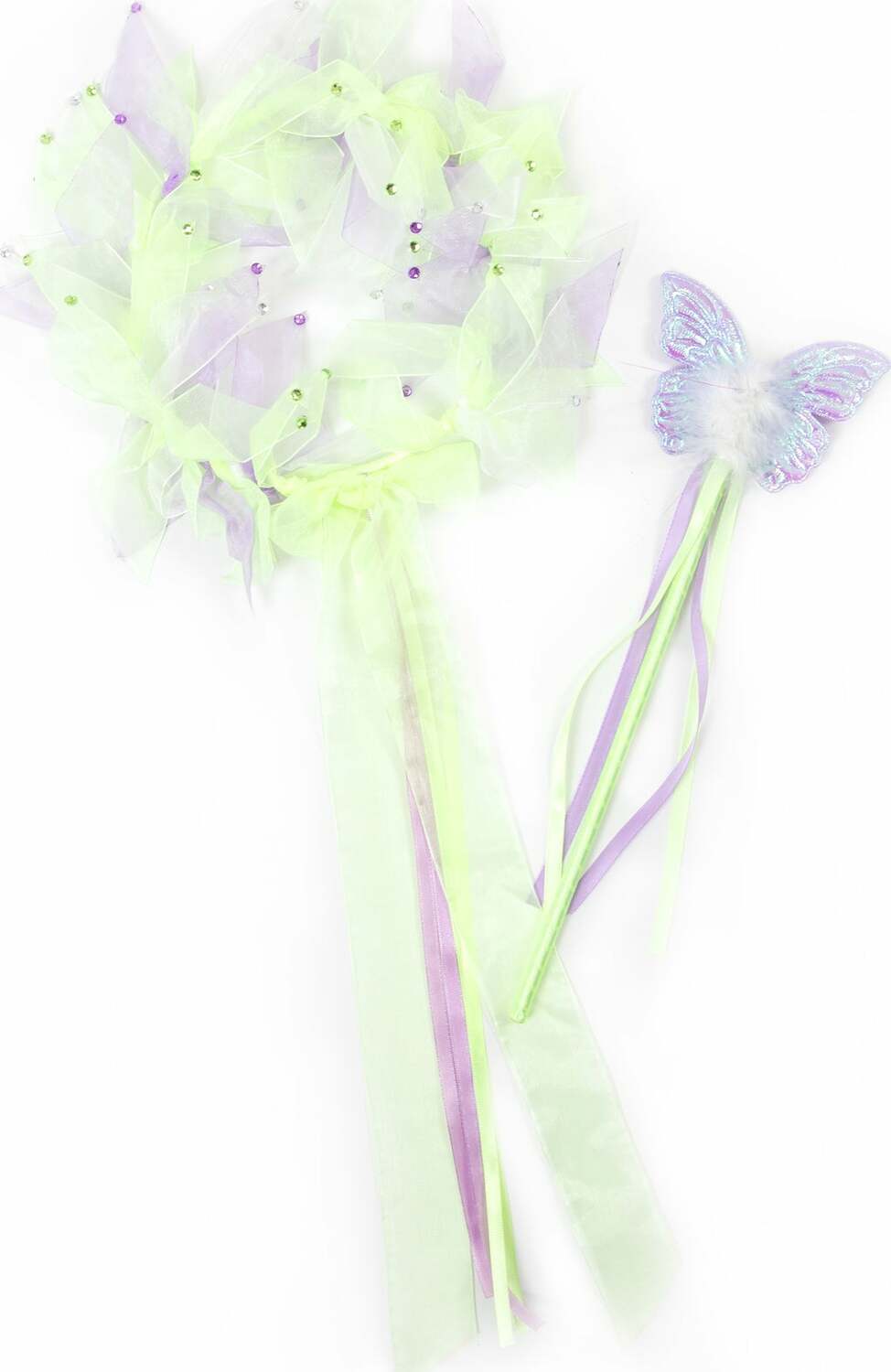 Green Fairy Halo & Wand - Ages 3+