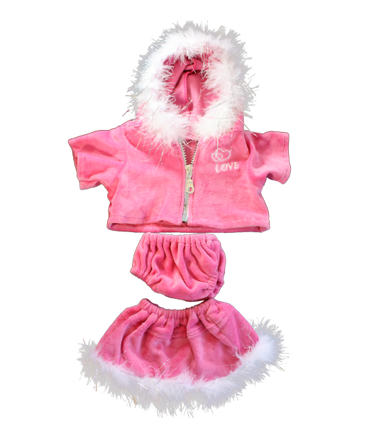 Pink "Love" Outfit (16")