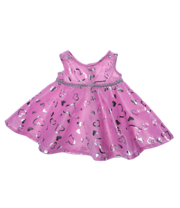 Pink & Silver Dress (16")