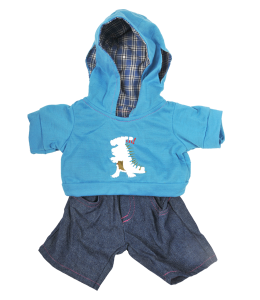 "Dinosaur" Outfit (16")