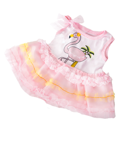 "Flamingo" Dress (16")
