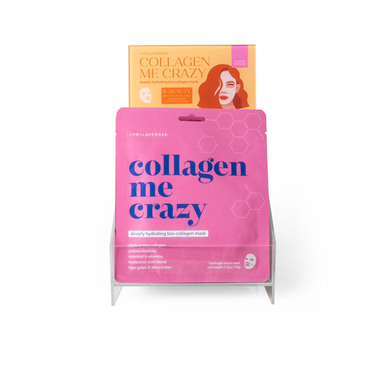 collagen me crazy - deeply hydrating bio-collagen mask