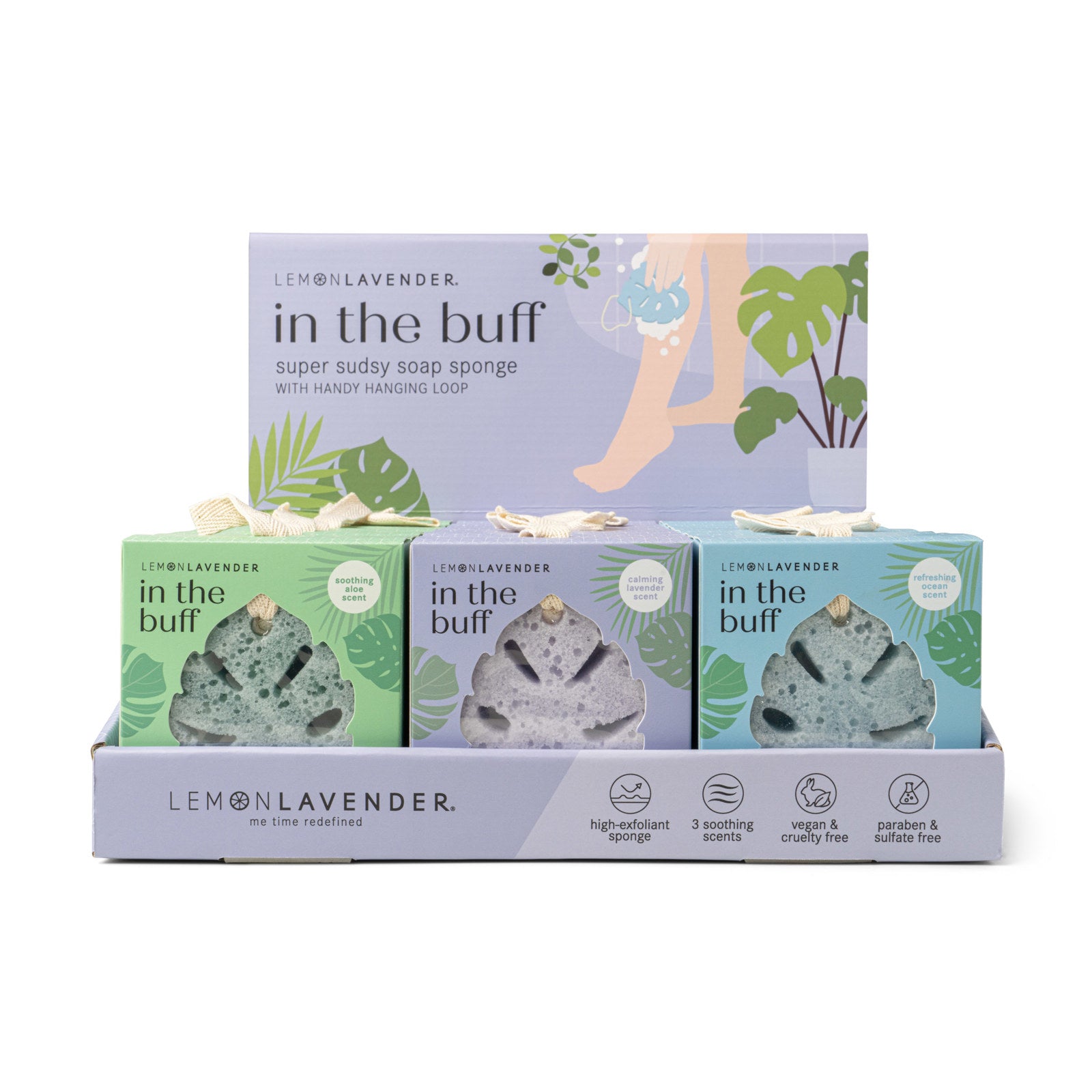 in the buff - super sudsy soap sponge