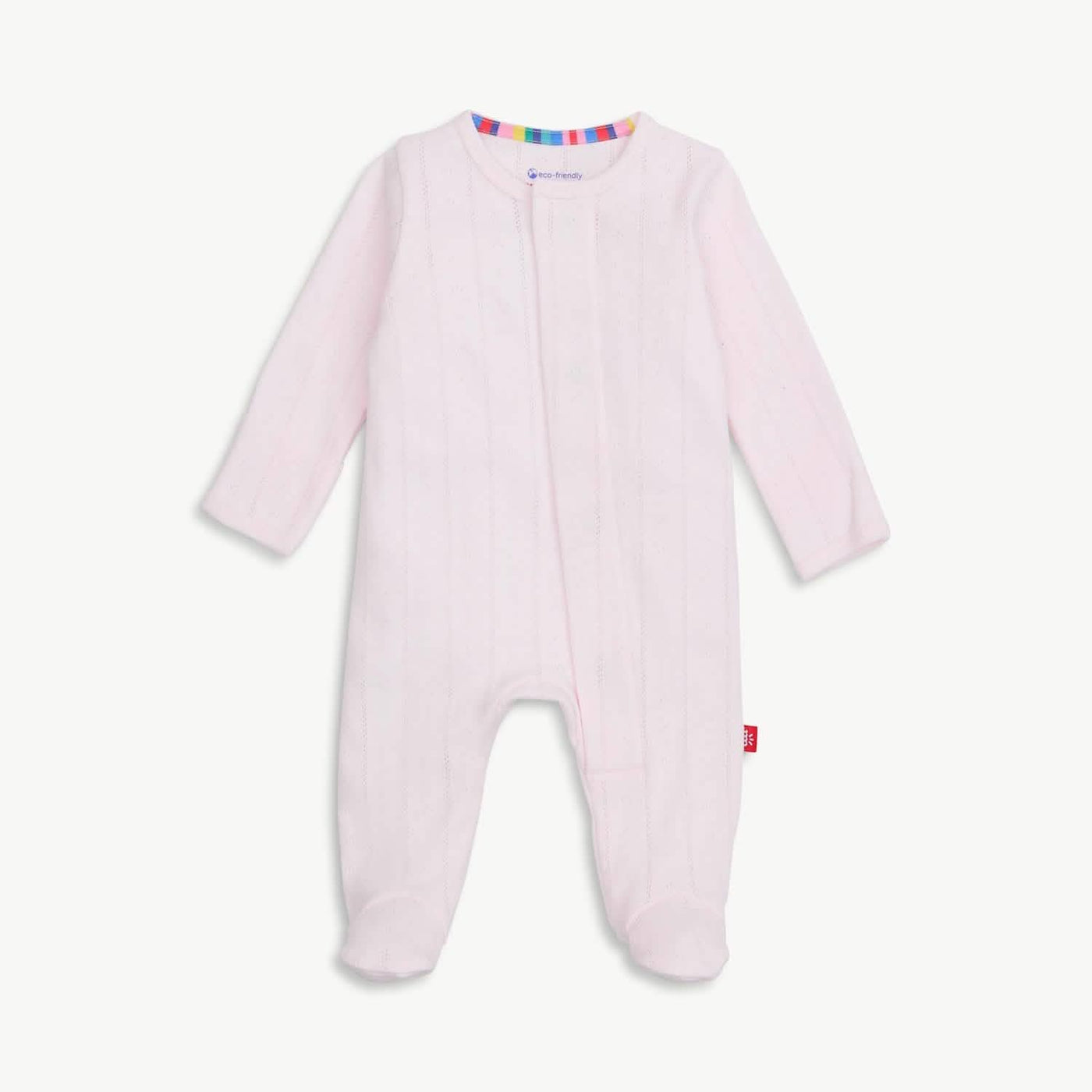 Magnetic Me Love Lines Pink Footie