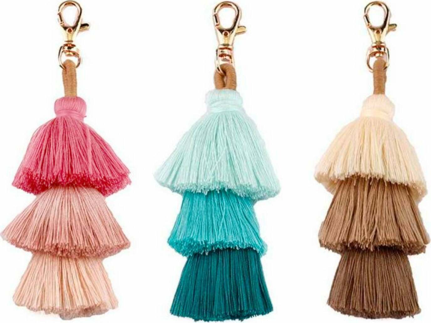 Bohemian Tassel Keychains (assorted)