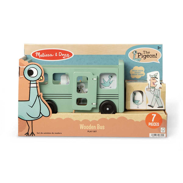 Melissa & Doug The Pigeon Wooden Bus