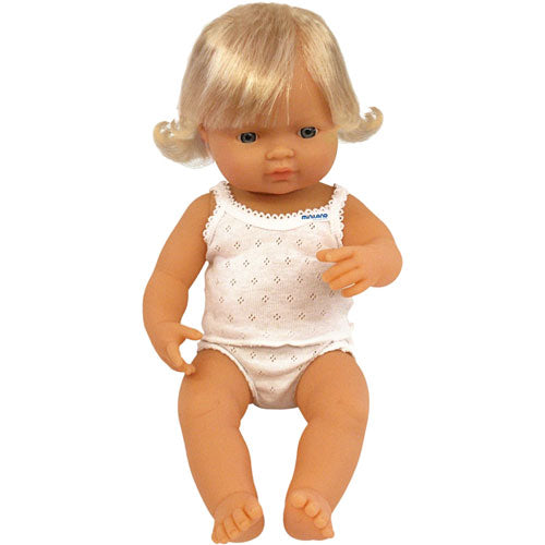 Baby Doll Caucasian Girl (38 cm, 15")