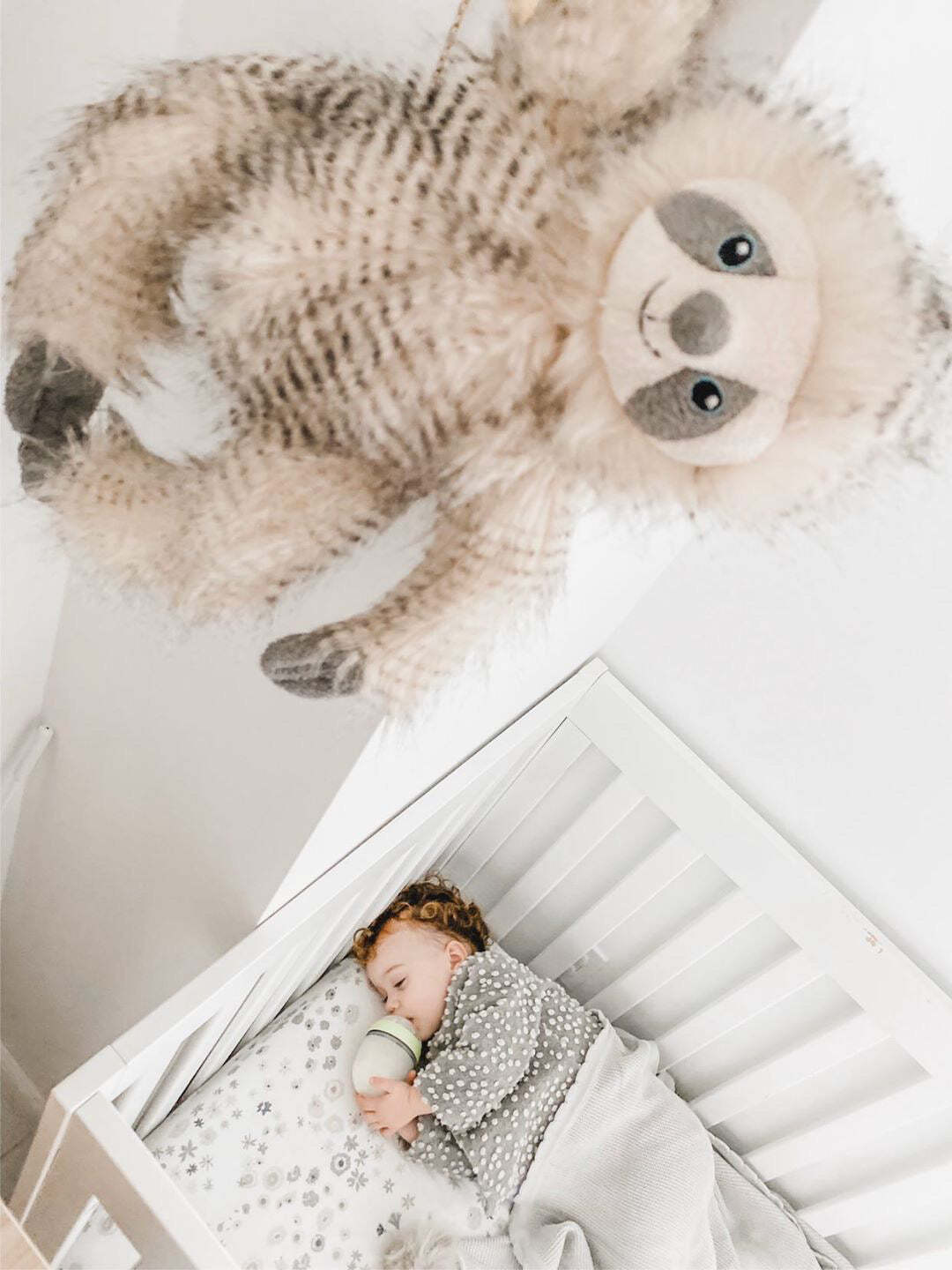 Simon Sloth Luxe Fur Plush Toy