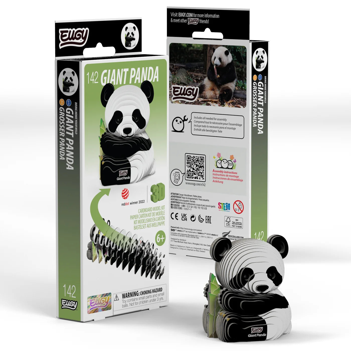EUGY Giant Panda 3D Puzzle