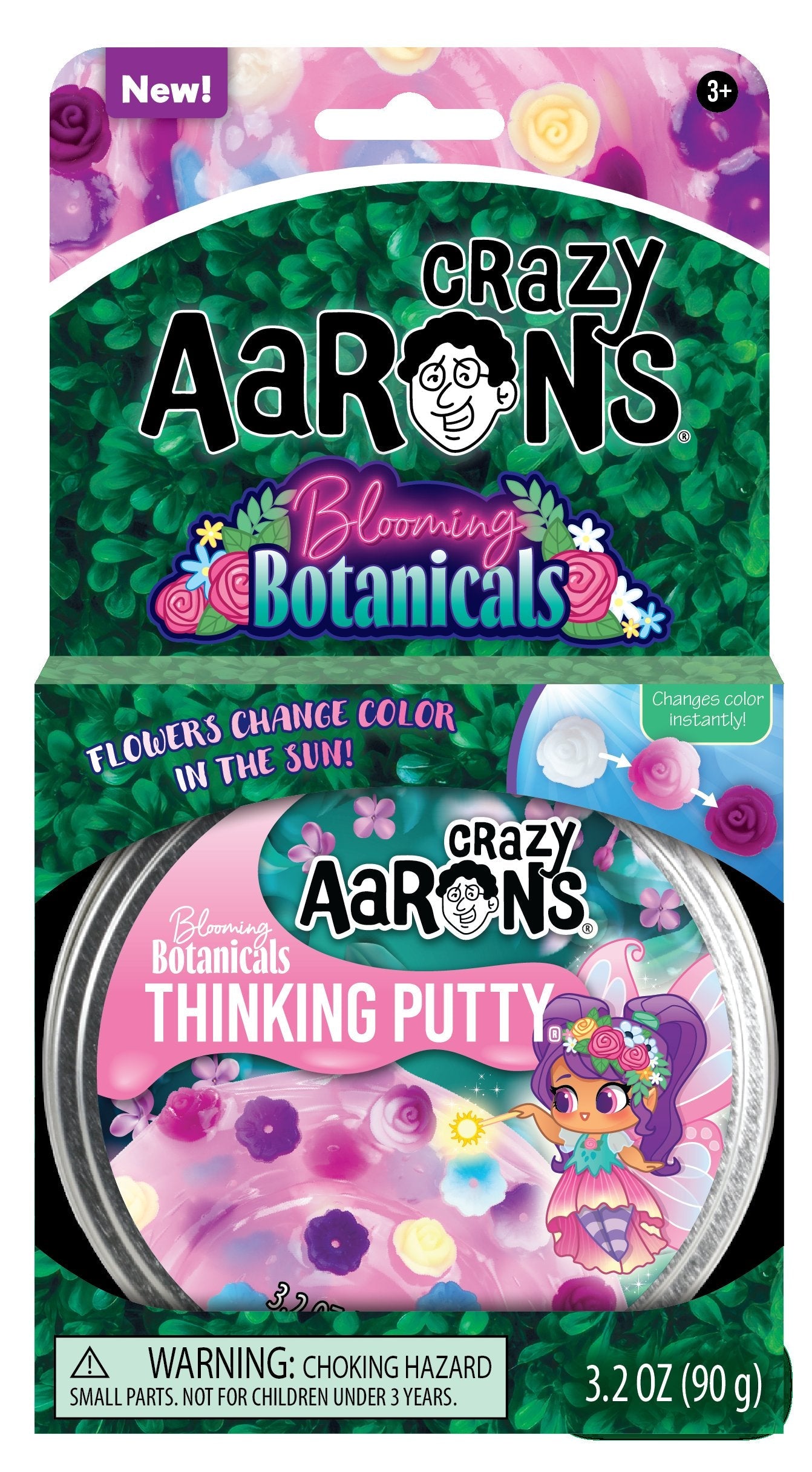 Crazy Aarons Blooming Botanicals Thinking Putty 4"