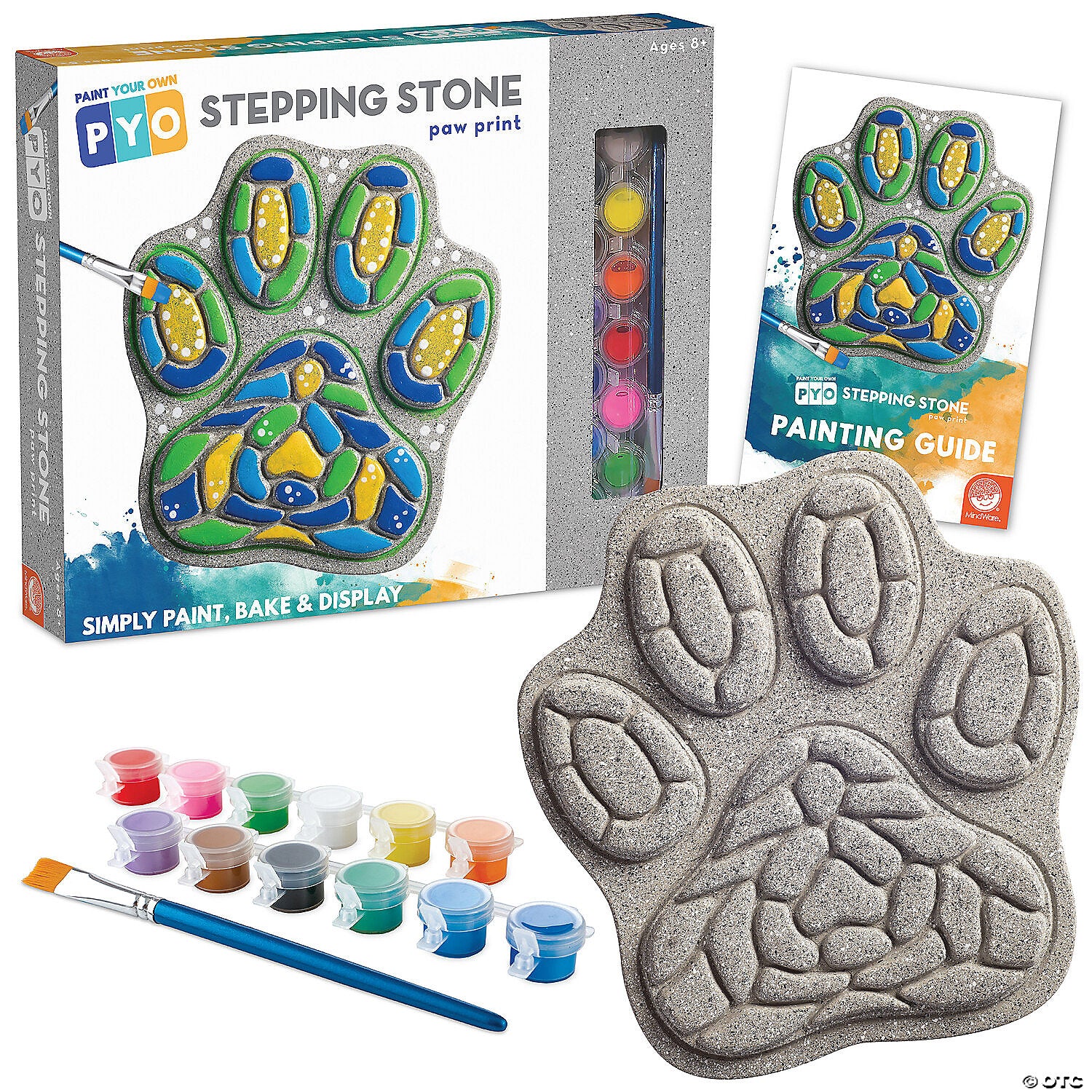 PYO Stepping Stone Paw Print