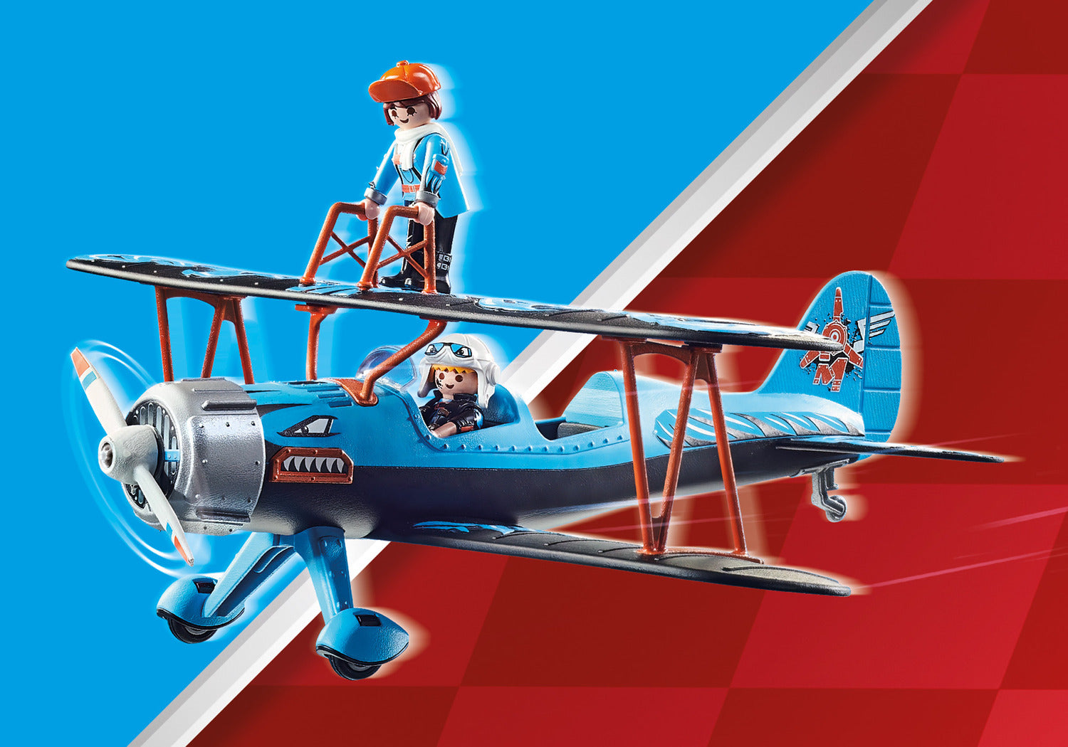 Playmobil Air Stunt Show Phoenix Biplane