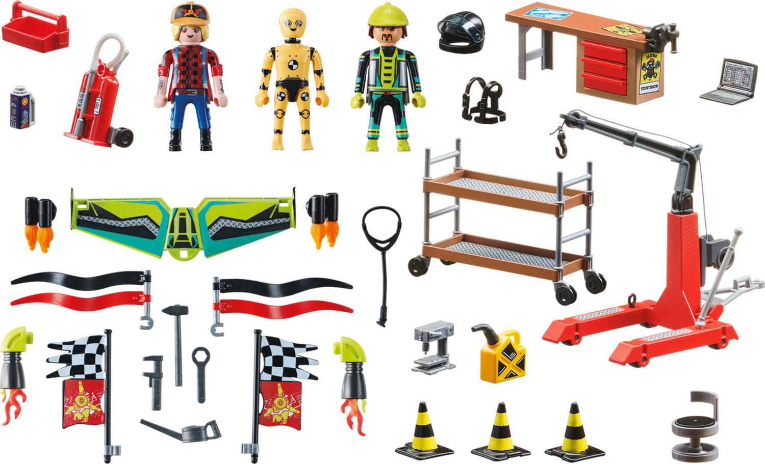 Playmobil Air Stunt Show Service Station