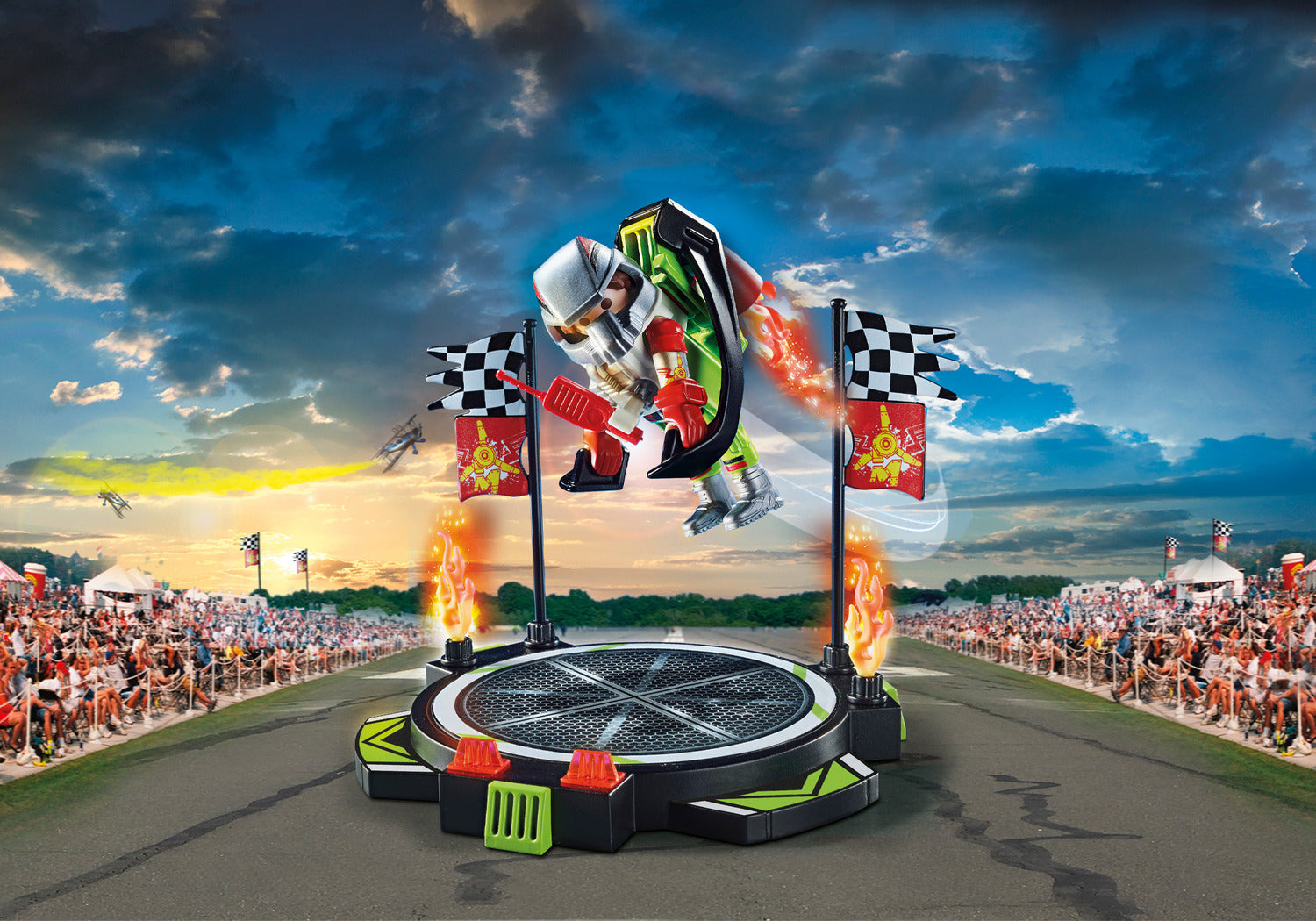 Playmobil Air Stunt Show Stuntman with Jetpack