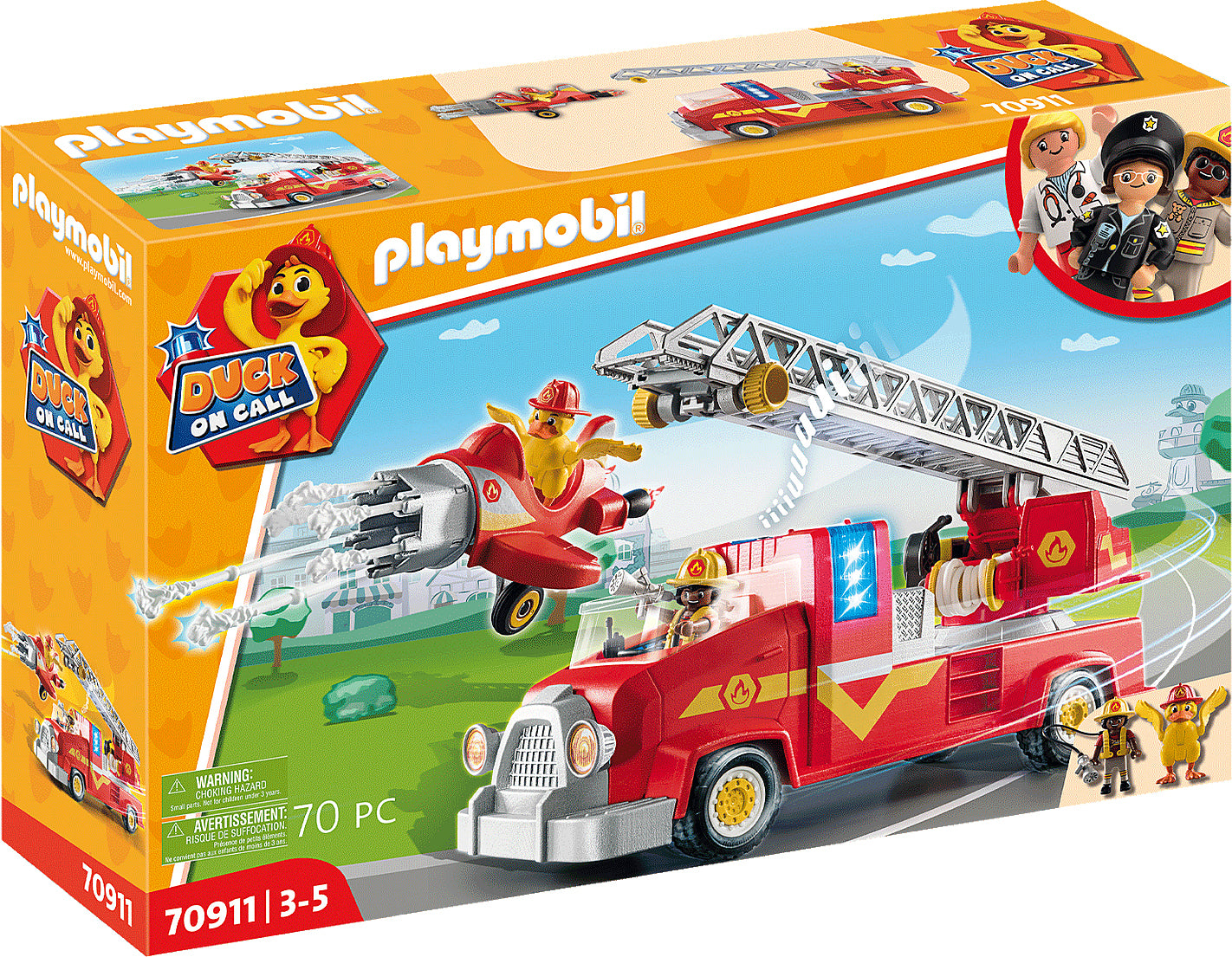 Playmobil DUCK ON CALL - Fire Rescue Truck