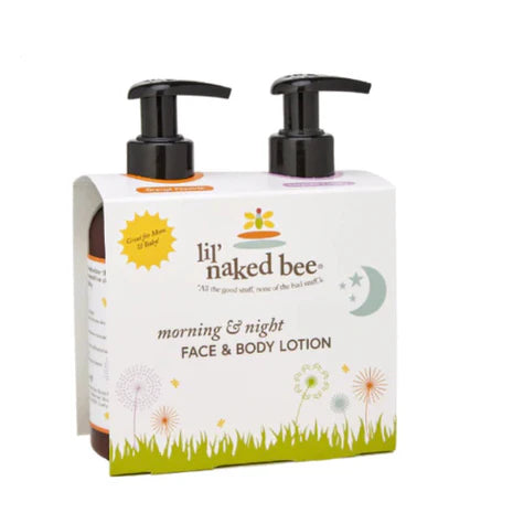 lil' naked bee - Morning & Night Lotion Gift Set