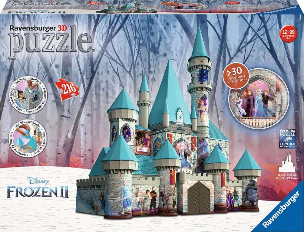 Frozen Castle 3D (216 pc 3D Puzzle)