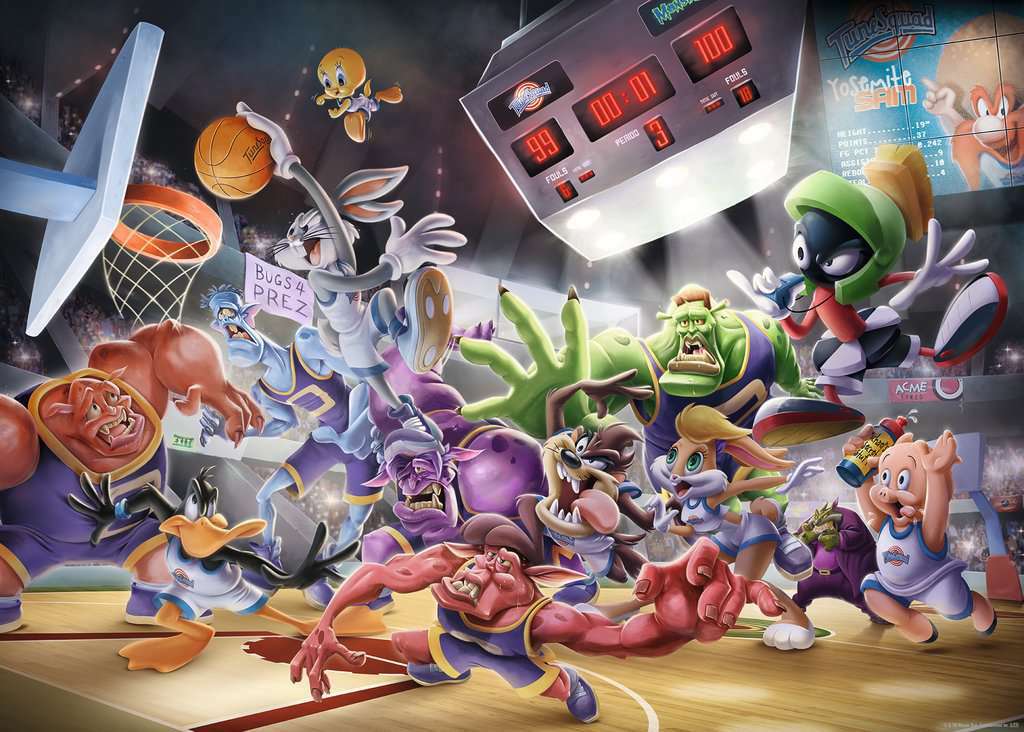 Space Jam: Final Dunk (1000 pc Puzzle)