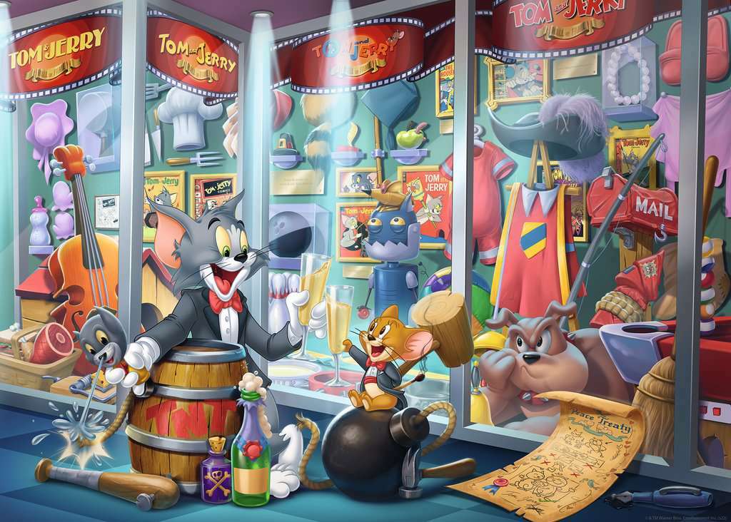 Tom & Jerry: Hall of Fame (1000 pc Puzzle)