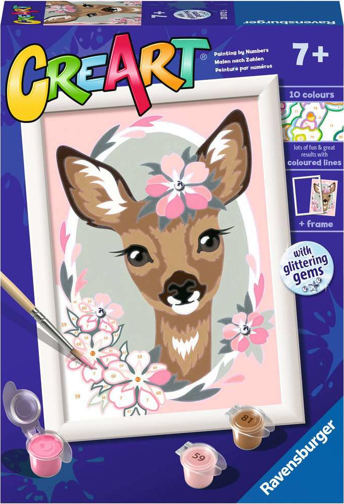 Ravensburger Delightful Deer Color by Numbers Kit