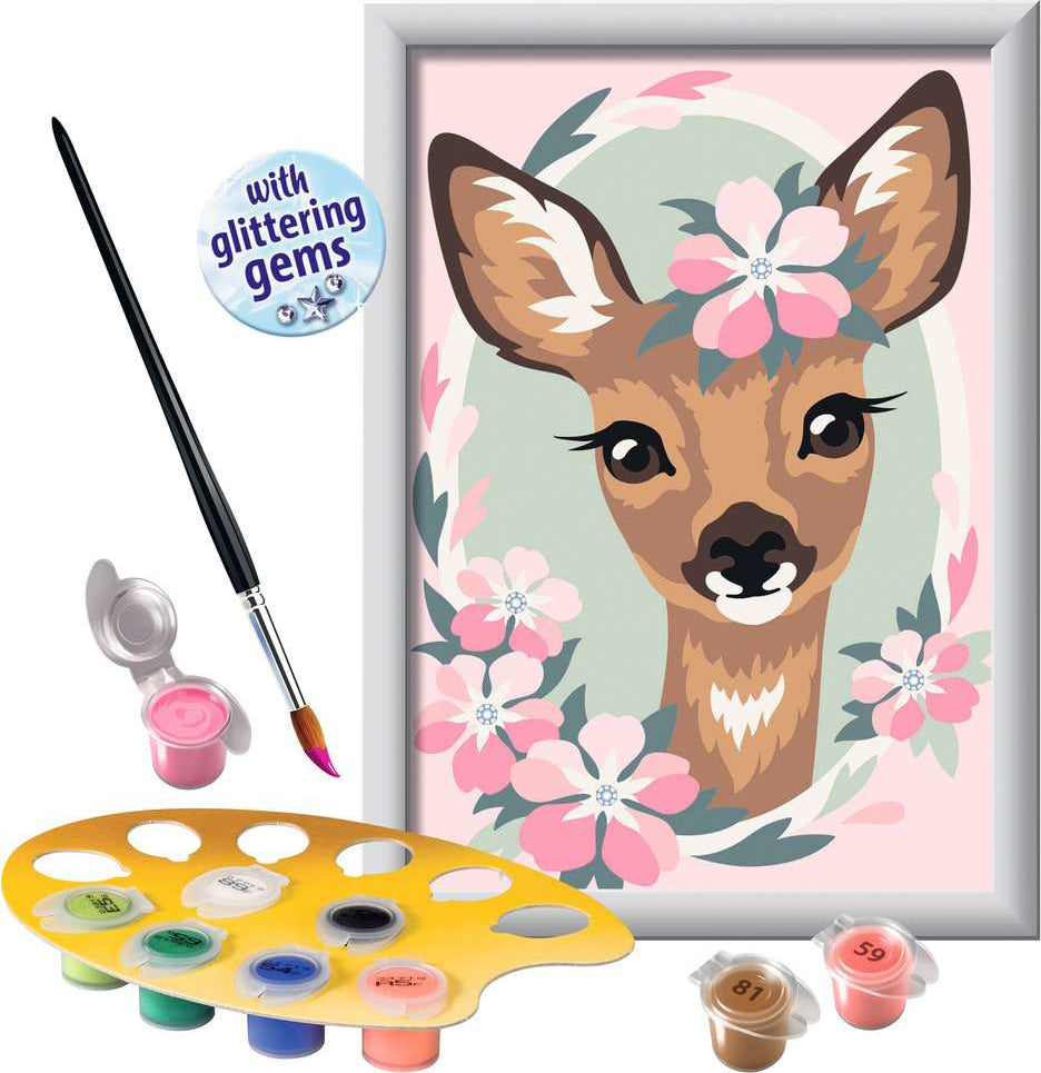Ravensburger Delightful Deer Color by Numbers Kit
