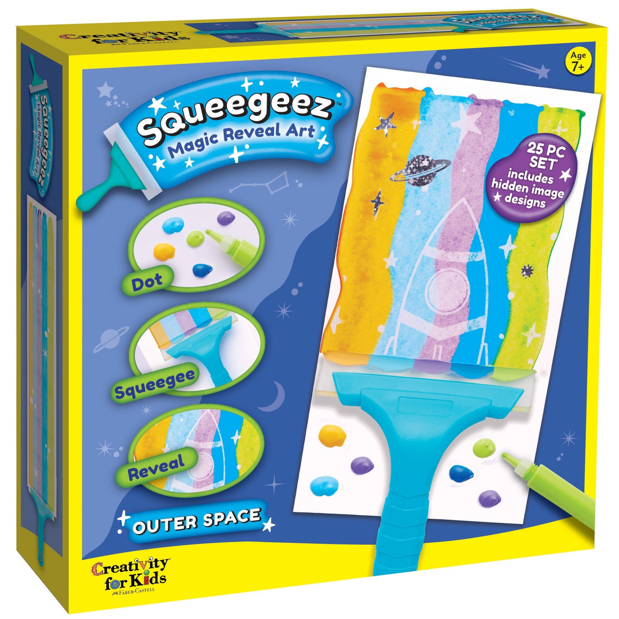 Squeegeez Magic Reveal Art - Outer Space