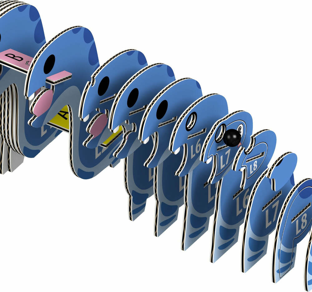 EUGY Brontosaurus 3D Puzzle