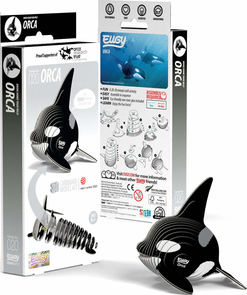 EUGY Orca 3D Puzzle