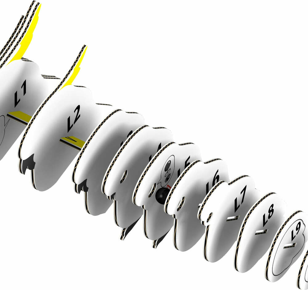 EUGY Cockatoo 3D Puzzle