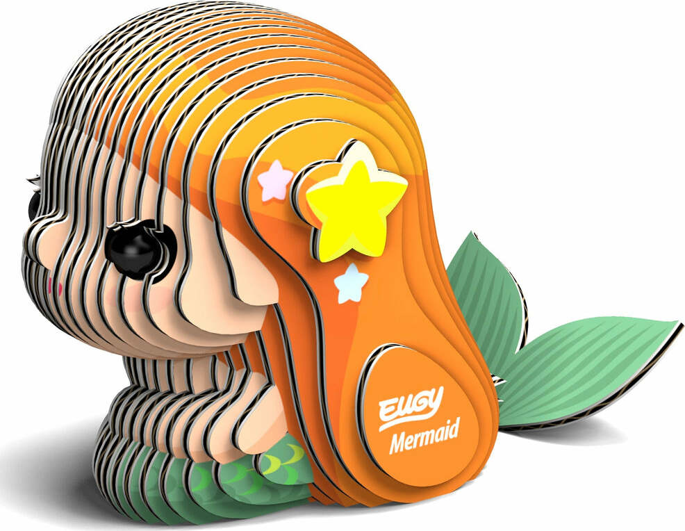 EUGY Mermaid 3D Puzzle