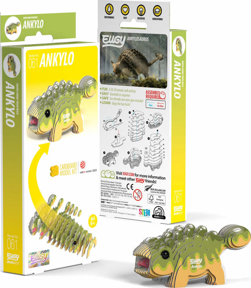 EUGY Ankylo 3D Puzzle