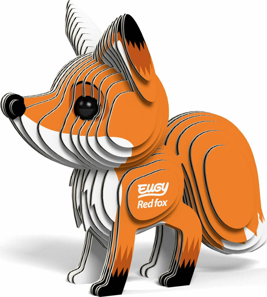 EUGY Red Fox 3D Puzzle