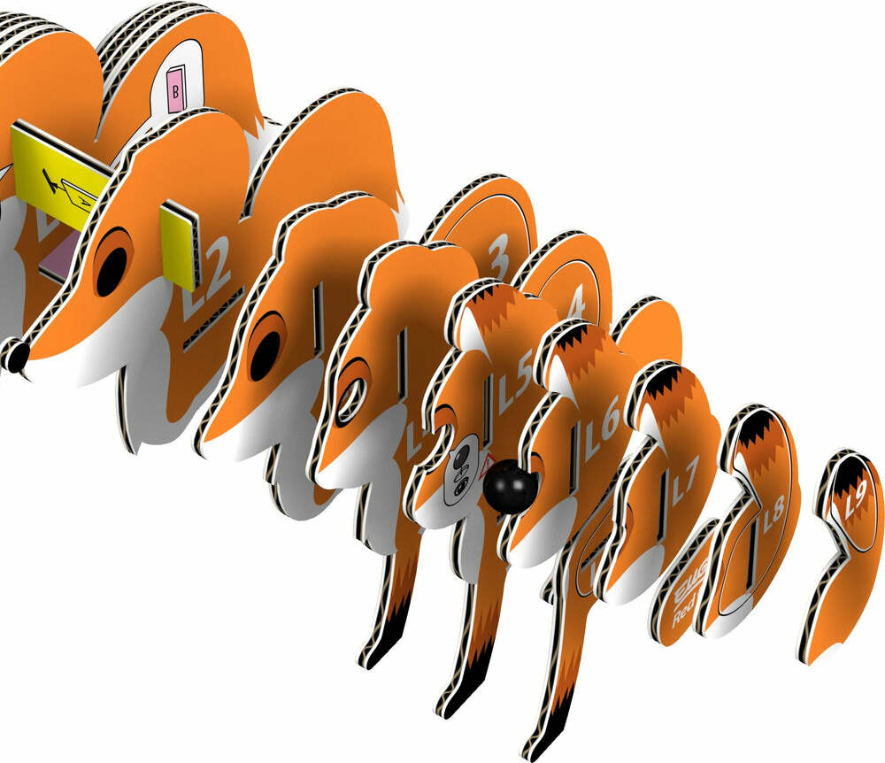 EUGY Red Fox 3D Puzzle