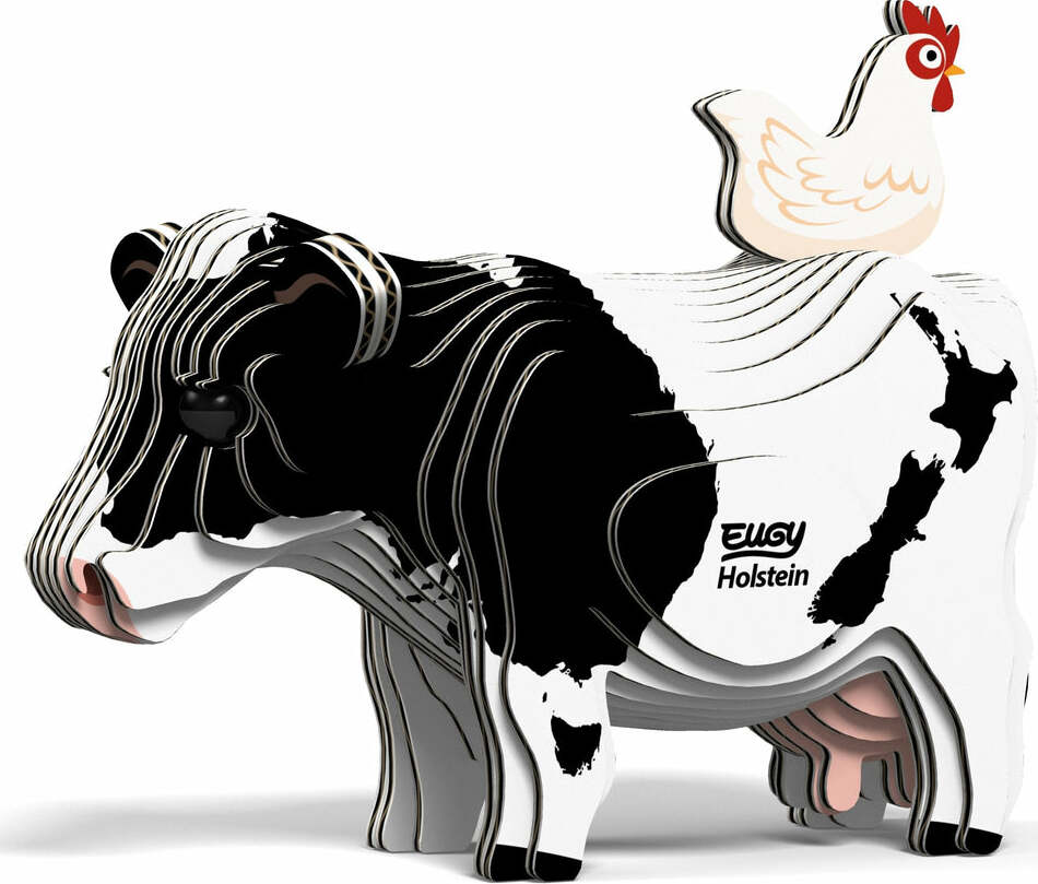 EUGY Holstein Cow 3D Puzzle