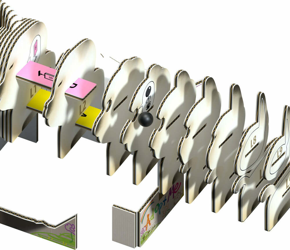 EUGY Cat - Mocha 3D Puzzle