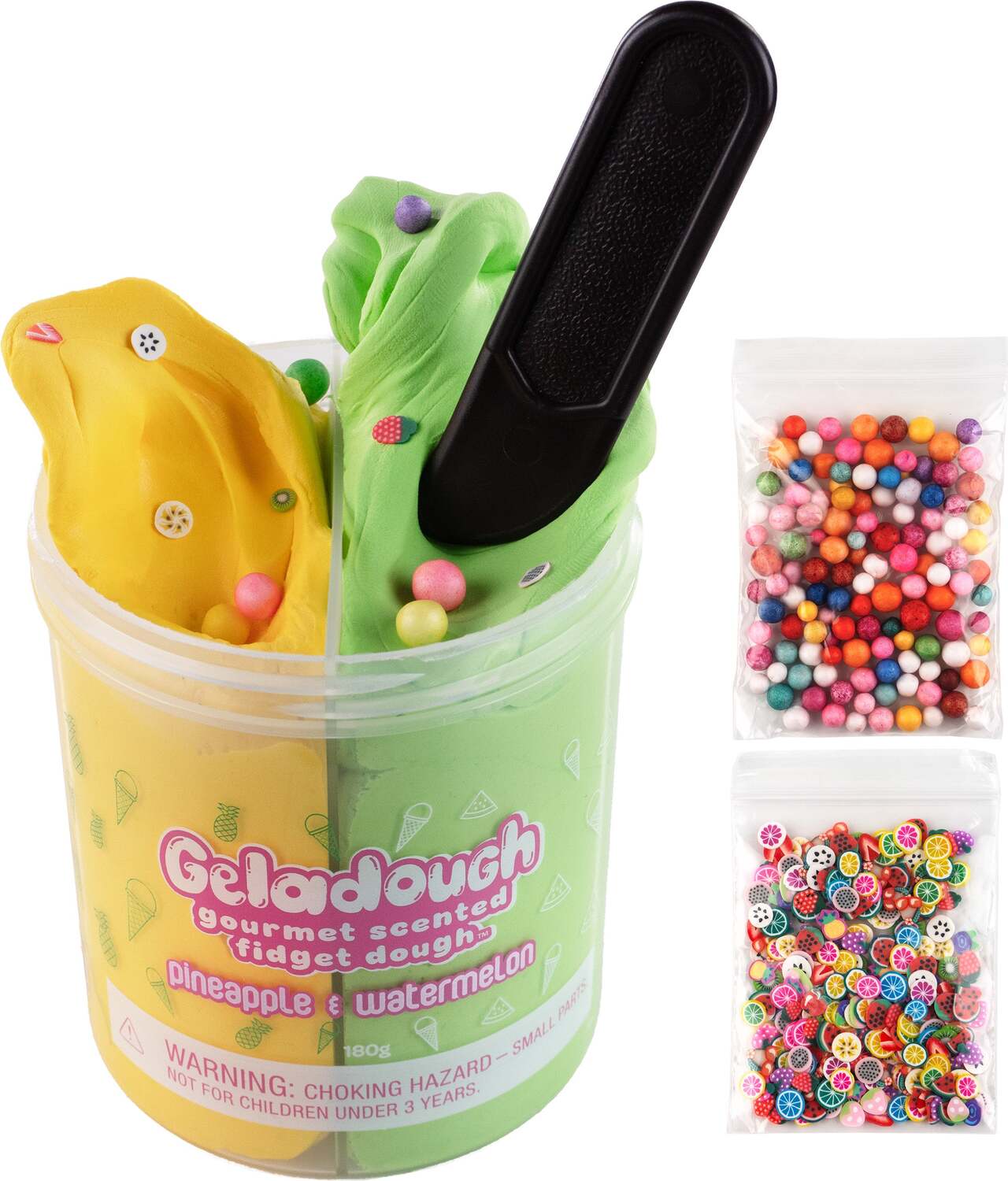 Geladough: Lemon Meringue & Strawberry
