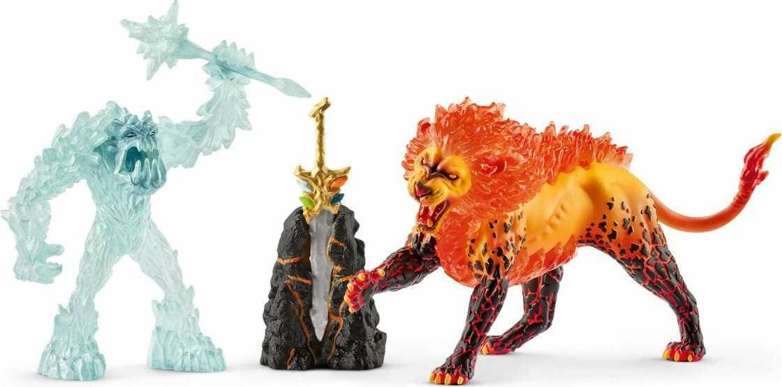 Battle for the Superweapon – Frost Monster vs. Fire Lion