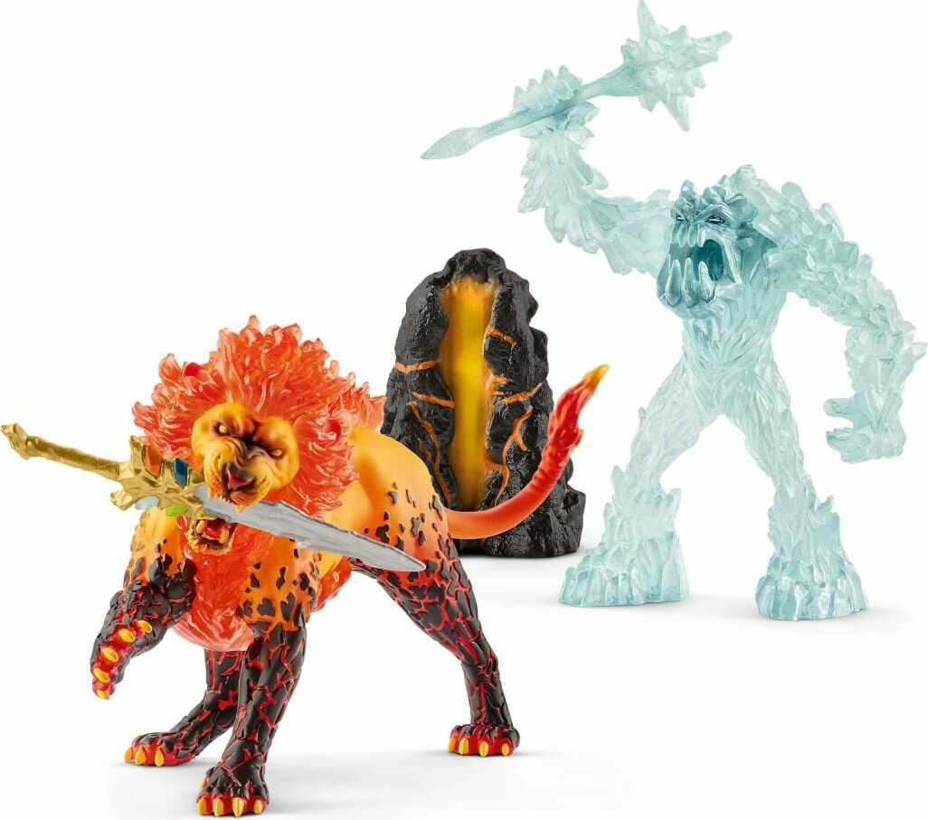 Battle for the Superweapon – Frost Monster vs. Fire Lion