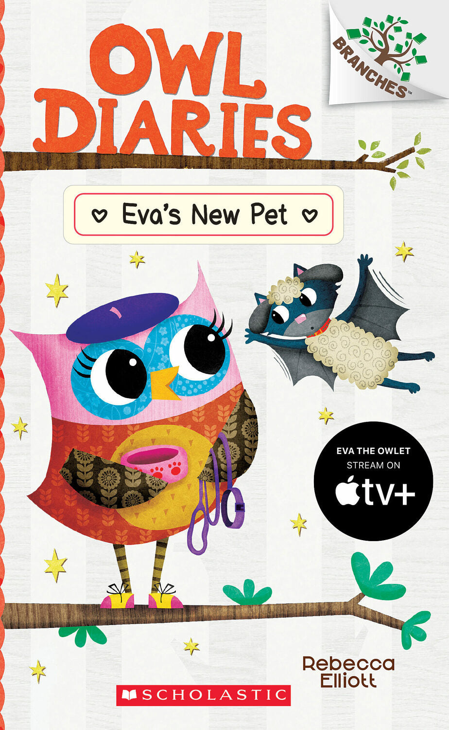 Eva's New Pet: A Branches Book (Owl Diaries #15)