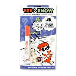 Yes & Know - INVISIBLE INK TRIVIA GAME BOOKS