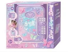Digi Magic Diary, Tie Dye Butterfly