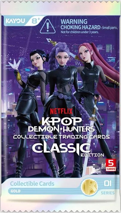 KPop Demon Hunters Classic Edition Box Foil Packs